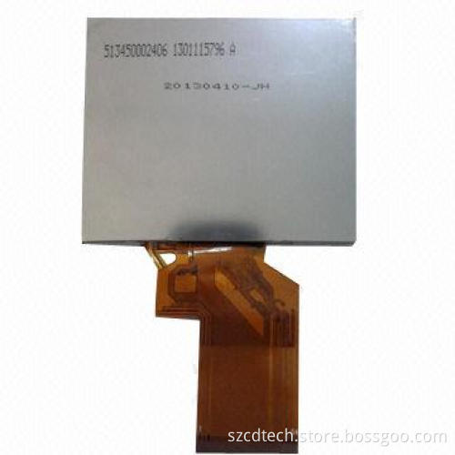 3.5-inch 320 x 240P TFT LCD Module, LED Backlight and RGB Interface with Touch Panel